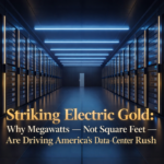 Striking Electric Gold: Why Megawatts — Not Square Feet — Are Driving America’s Data-Center Land Rush